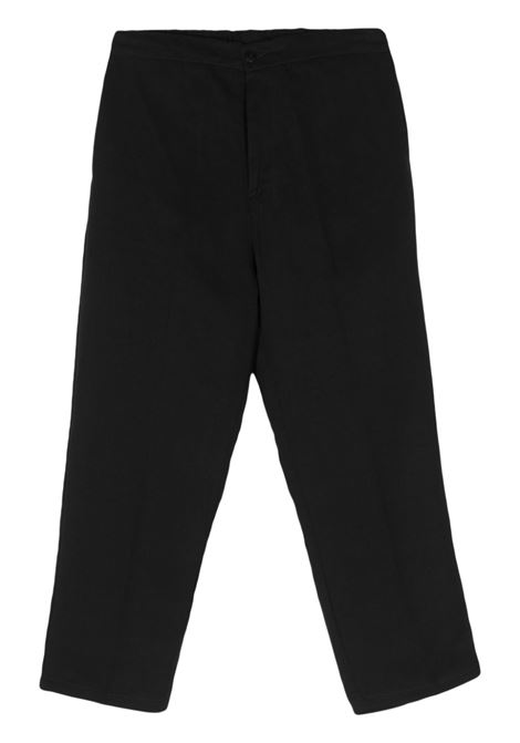 Black Jean 19 tapered-leg trousers COSTUMEIN - men