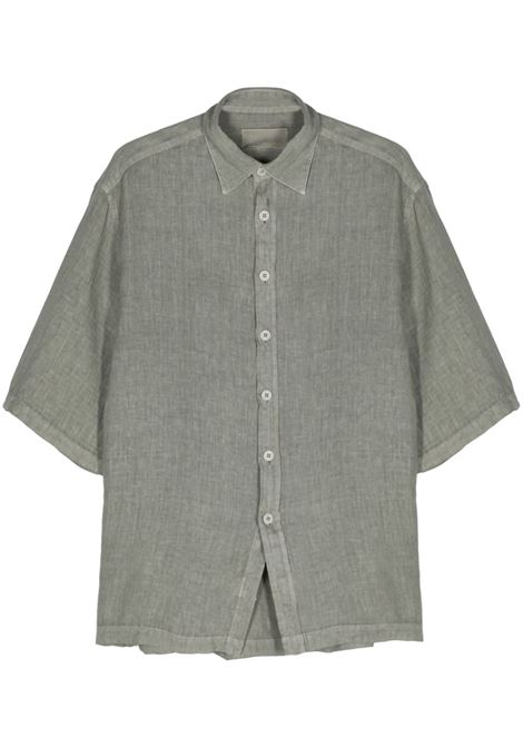 Green Stefano short-sleeved shirt Costumein - men  COSTUMEIN | Shirts | W67GREENGREY