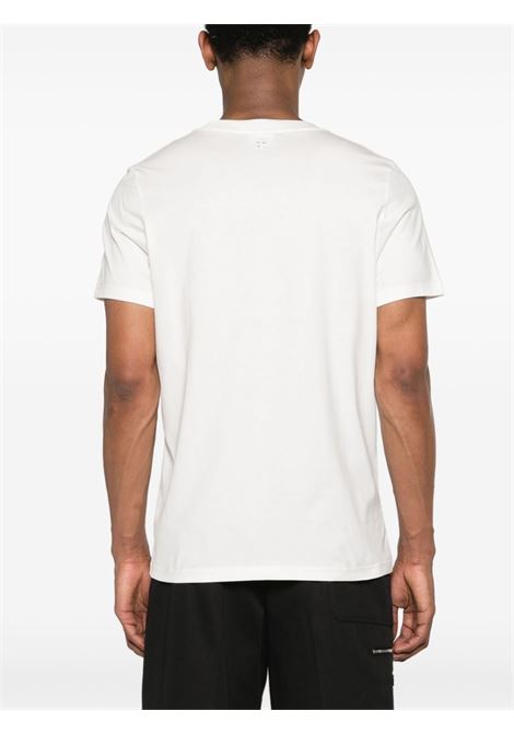 White crew-neck T-shirt - men COURRÈGES | 124JTS008JS01070001