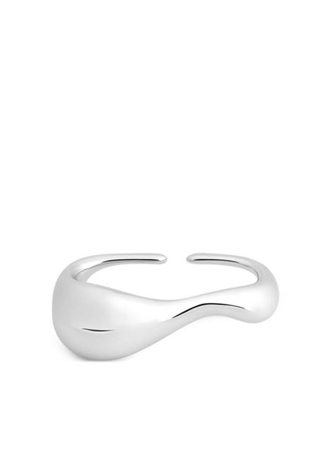 Silver finger metal ring Courr?ges -women COURRÈGES | 224ABG021LA00019000