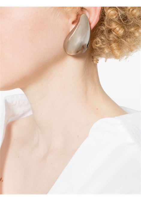 Silver drop earrings - women COURRÈGES | 224ABO055LA00019000