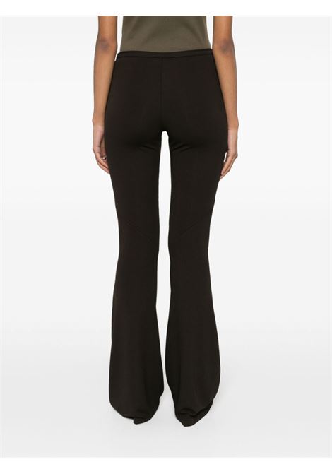 Pantaloni svasati con cut-out ellipse in nero - donna COURRÈGES | 224JPA232JS00661093
