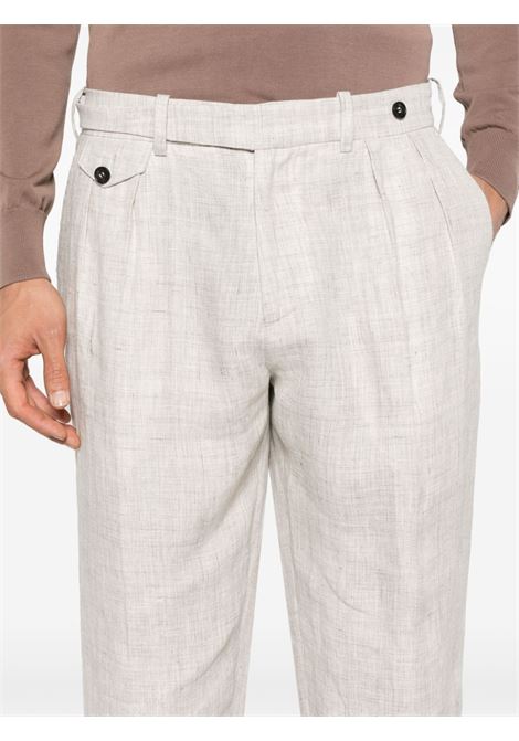 Pantaloni affusolati in beige Cruziani - uomo CRUCIANI | UC41T24TE29ZPA860001