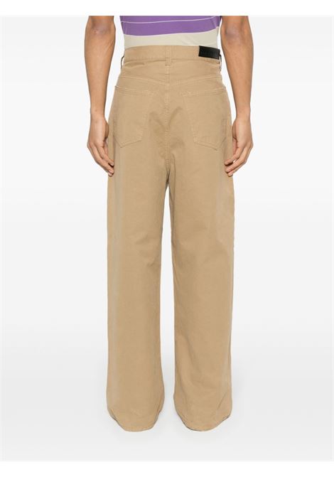 Beige Ray wide-leg trousers - men DARKPARK | MTR11FAP050085