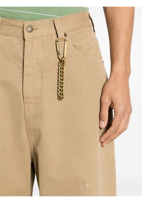 Beige Ray wide-leg trousers - men DARKPARK | MTR11FAP050085