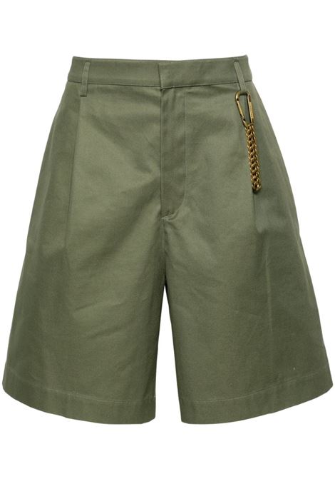 Green Danny bermuda shorts - men DARKPARK | MTR25FAC050061