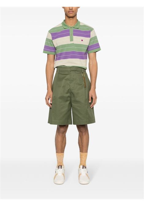 Green Danny bermuda shorts - men DARKPARK | MTR25FAC050061