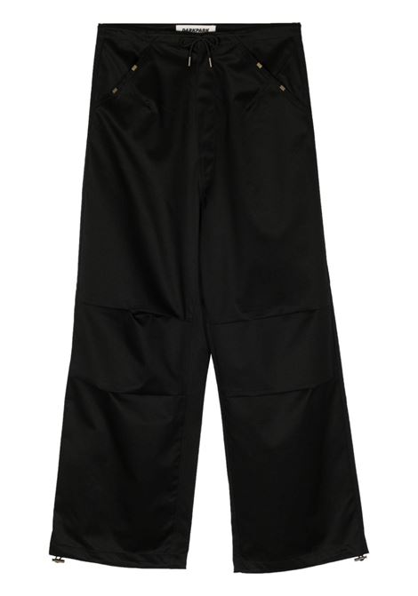 Pantaloni Daisy a gamba ampia in nero - donna DARKPARK | WTR02FAC510099