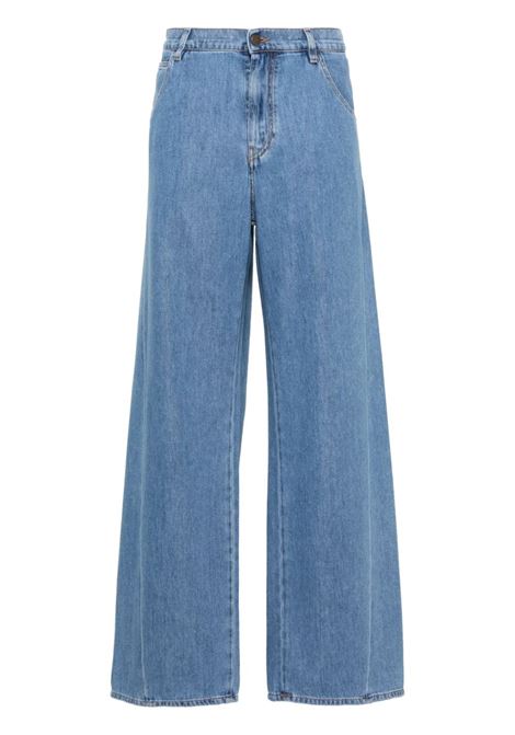 Blue Iris mid-rise wide-leg jeans - women