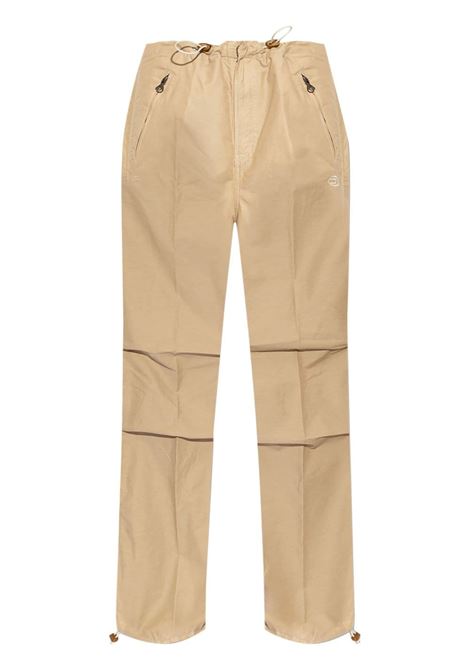 Pantaloni a gamba ampia P-Diamanda in beige - donna