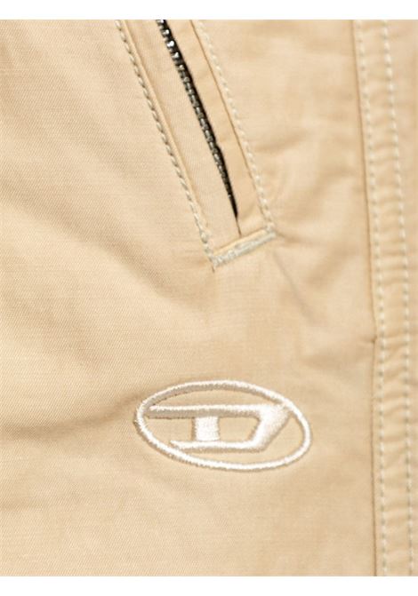 Pantaloni a gamba ampia P-Diamanda in beige - donna DIESEL | A130010KIAE72S