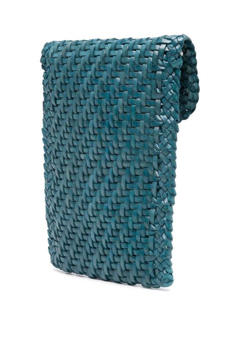 Blue interwoven-design phone bag Dragon Diffusion - women DRAGON DIFFUSION | 8865STLBL