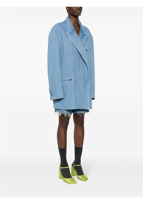 Giacca oversize in denim in blu - donna DRIES VAN NOTEN | 2410104058451514