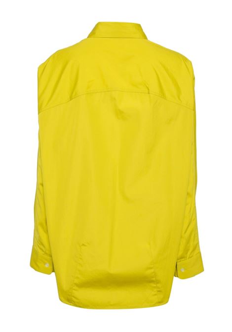 Camicia in cotone collo classico in giallo - donna DRIES VAN NOTEN | 2410107368255201