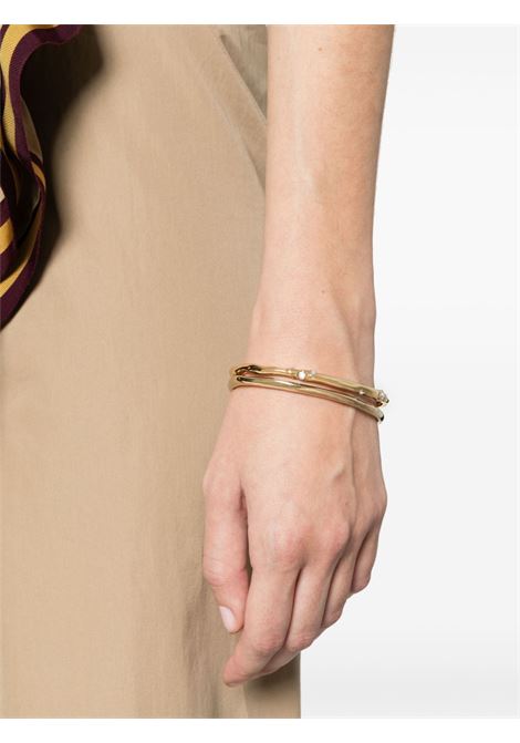 Gold crystal-embellished bracelet set - women DRIES VAN NOTEN | 241018237063954