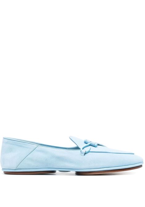 Light blue Comporta loafers - men EDHÈN MILANO | COMPORTAFLYSUEDE614