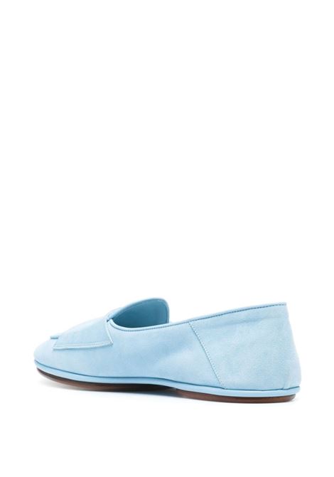 Light blue Comporta loafers - men EDHÈN MILANO | COMPORTAFLYSUEDE614