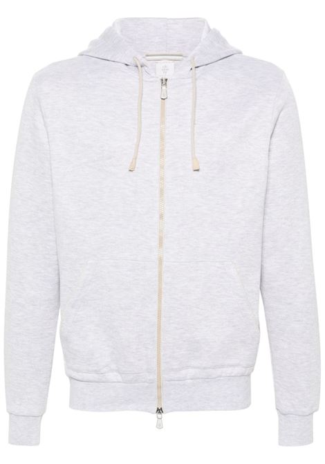Grey zipped sweatshirt - men ELEVENTY | I75FELI18TES0I2131302