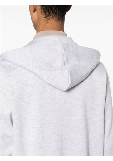Grey zipped sweatshirt - men ELEVENTY | I75FELI18TES0I2131302