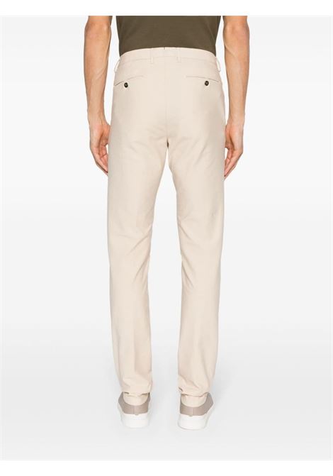 Beige low-rise tapered trousers - men ELEVENTY | I75PANH01TET0G02203