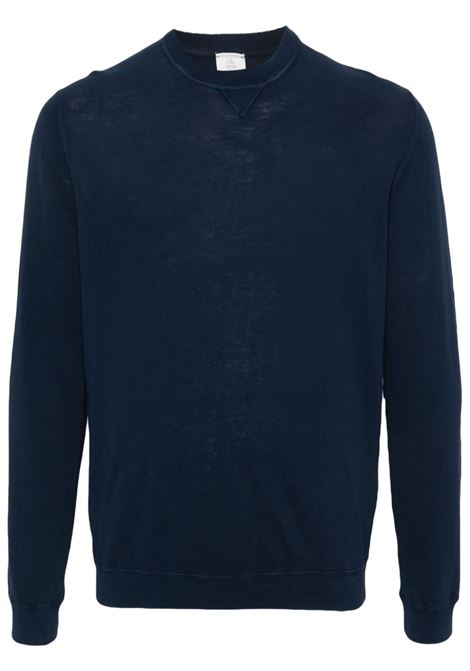 Blue fine-knit jumper - men ELEVENTY | I76MAGE10MAT0A00111A