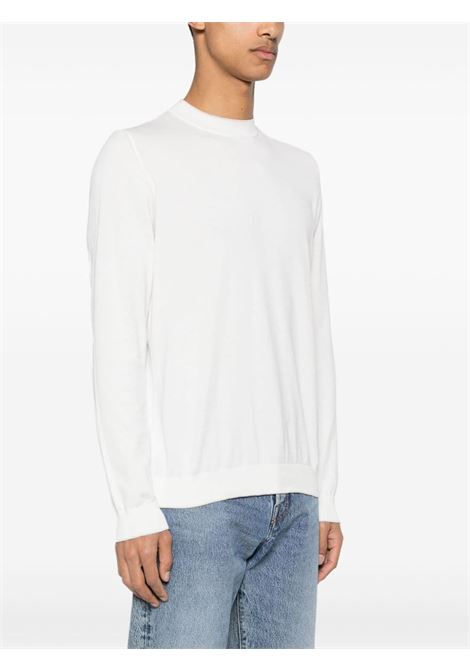 White contrast-trim jumper  - men ELEVENTY | I76MAGG14MAG0I0290102