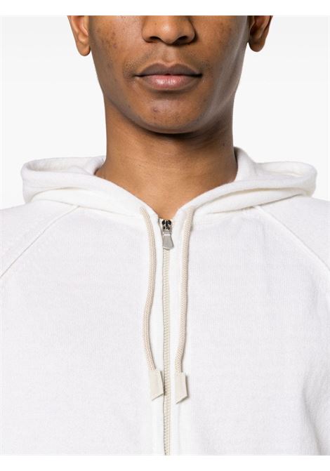 White zipped sweatshirt - men ELEVENTY | I76MAGI10MAG0I0030113