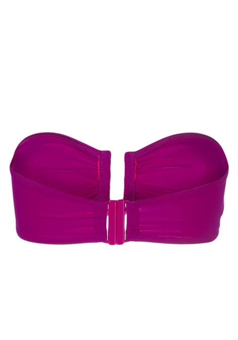 Fuchsia Show bandeau bikini top - women ERES | 0314040127424E