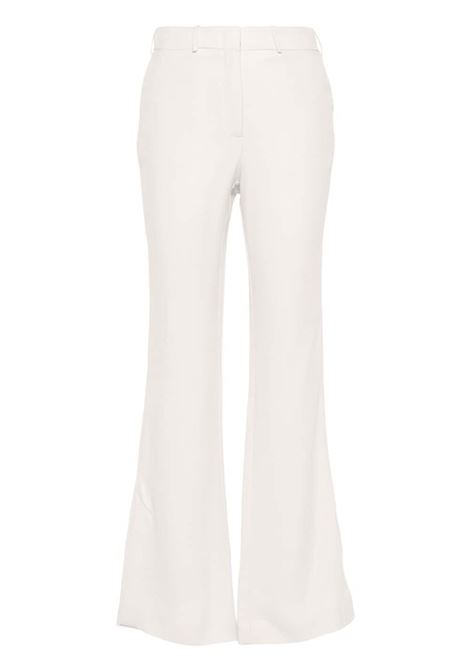 White high-waist bootcut trousers Federica Tosi - women FEDERICA TOSI | Trousers | FTE24PA11000499