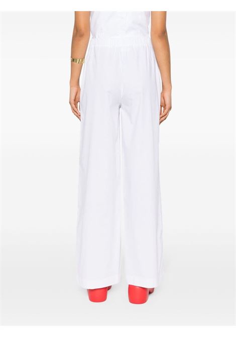 White wide-leg  trousers - women FEDERICA TOSI | FTE24PA12200001