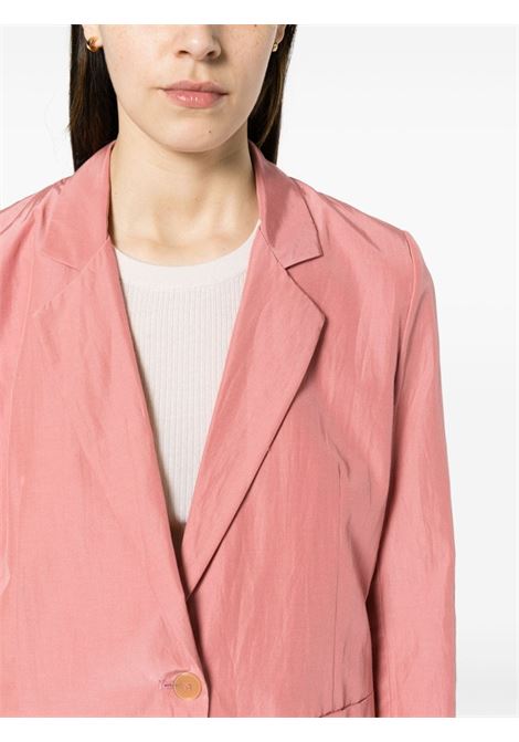 Blazer monopetto in rosa pesca - donna FORTE FORTE | 120329068