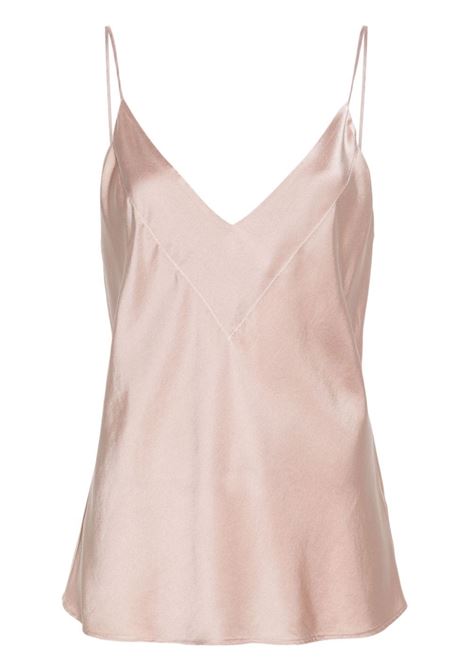 Pink top with straps - women