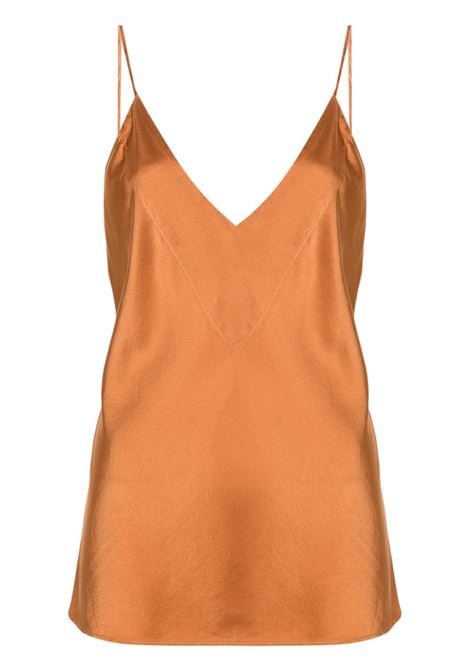 Orange top with straps - women FORTE FORTE | 120709068