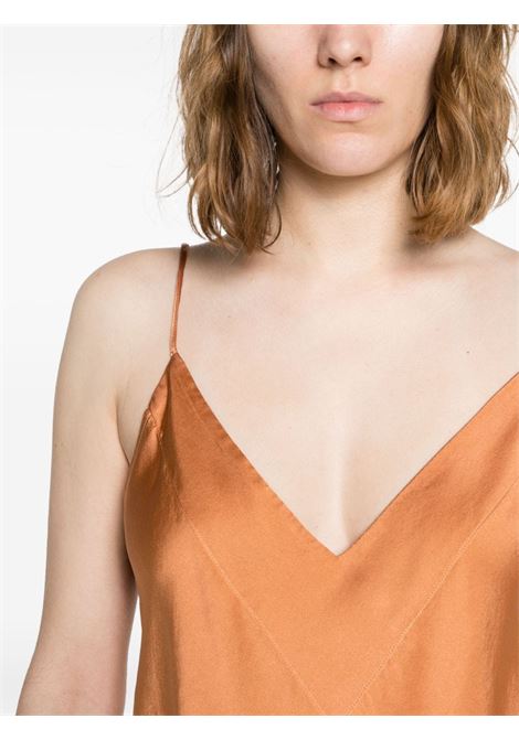 Orange top with straps - women FORTE FORTE | 120709068