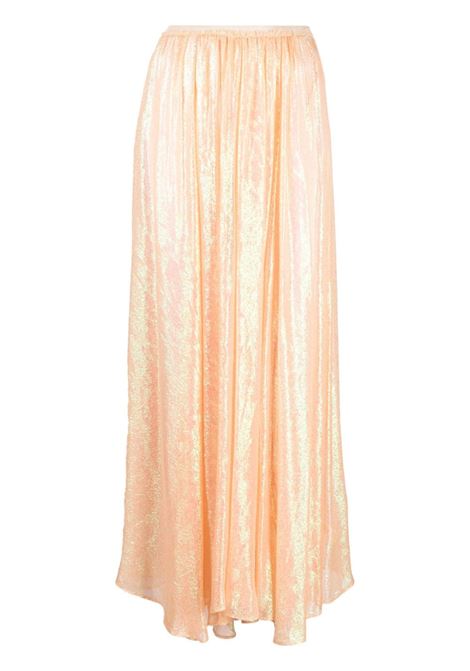 Pink iridescen semi-sheer skirt - women FORTE FORTE | 120851063