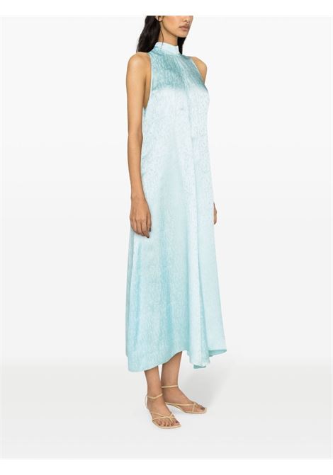 Light blue jacquard midi dress - women FORTE FORTE | 120895087