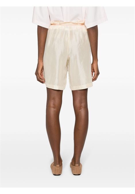 White wide-leg shorts - women FORTE FORTE | 123792025