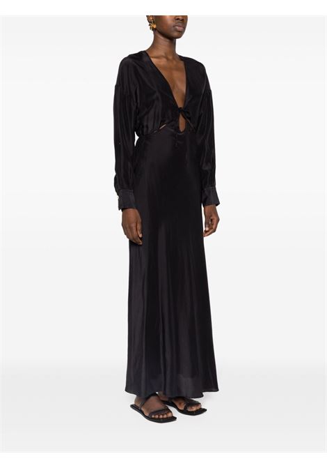 Black long-sleeved dress - women FORTE FORTE | 123858009