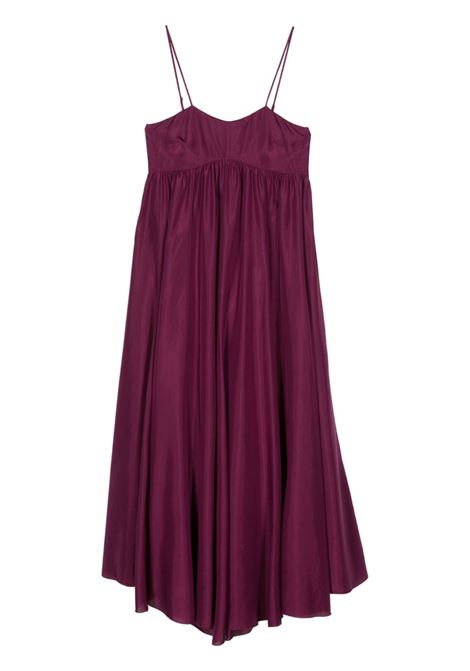Purple empire-line maxi dress Forte Forte - women FORTE FORTE | Dresses | 123872508