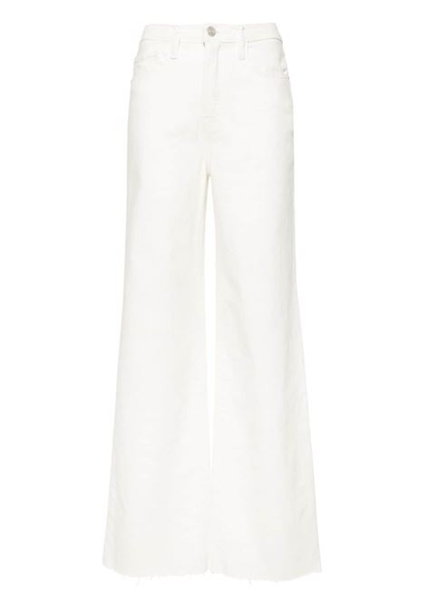 Jeans a gamba ampia in bianco - donna FRAME DENIM | LJNWLRF470AUCL