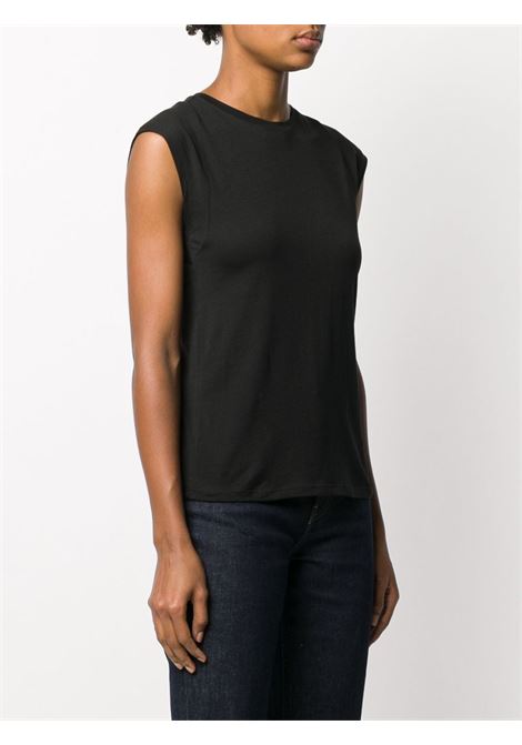 Black Le Mid Rise T-shirt - women FRAME DENIM | LWTS0930NR