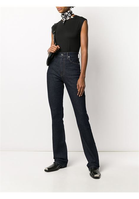 Black Le Mid Rise T-shirt - women FRAME DENIM | LWTS0930NR