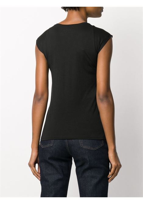 Black Le Mid Rise T-shirt - women FRAME DENIM | LWTS0930NR