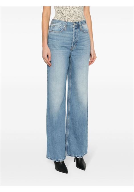 Blue The 1978 high-rise straight-leg jeans - women FRAME DENIM | WW23DPAF04ALBT