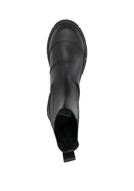 Black Citty slip-on ankle boots - women GANNI | S2174099