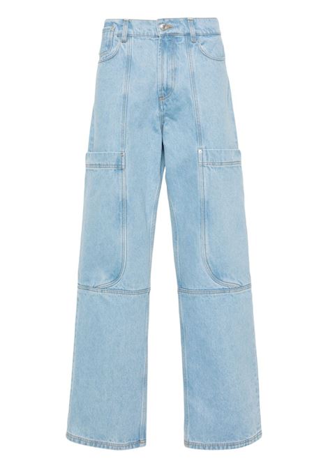 Blue Ultrapocket straight-leg jeans - men GCDS | A1CM2901DA075