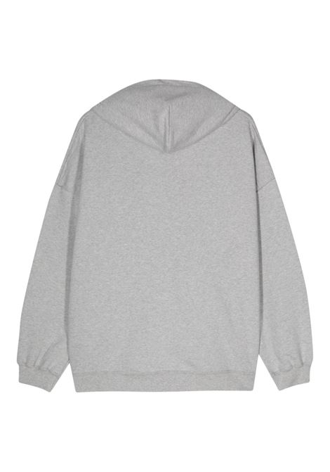 Grey appliqu?-logo sweatshirt - unisex GCDS | A1OM1901JB491