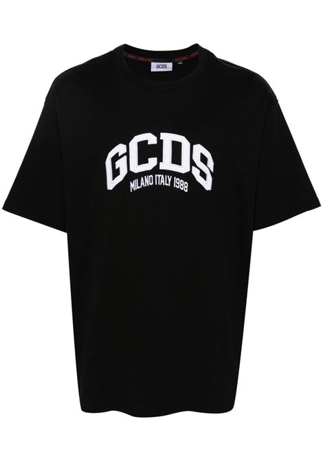 Black GCDS Lounge T-shirt - men GCDS | A1OM2304JB999