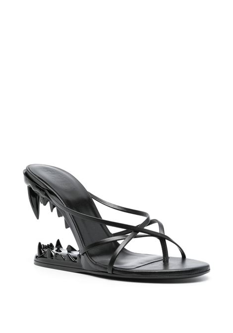Mules morso in nero - donna GCDS | A1OW4714AA999