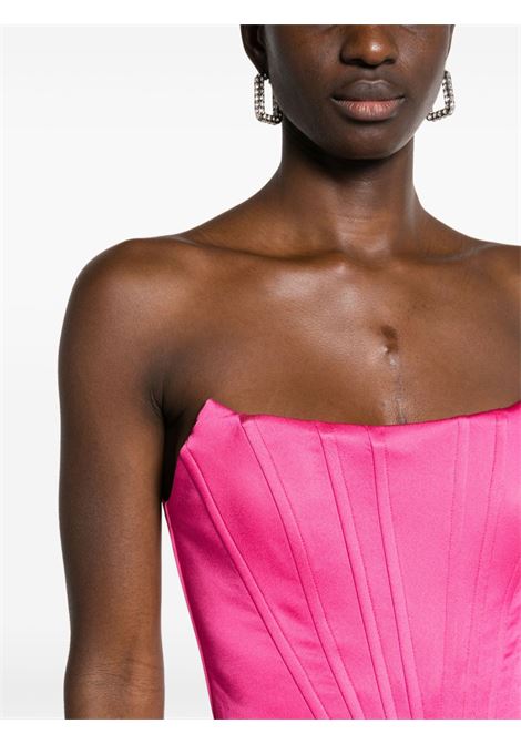 Pink corset-detail gown - donna GIUSEPPE DI MORABITO | 02PSLD0870228112